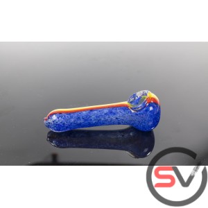 ASSORTED COLORS STRIPED HAND PIPE 4.5inch 3CT/PK